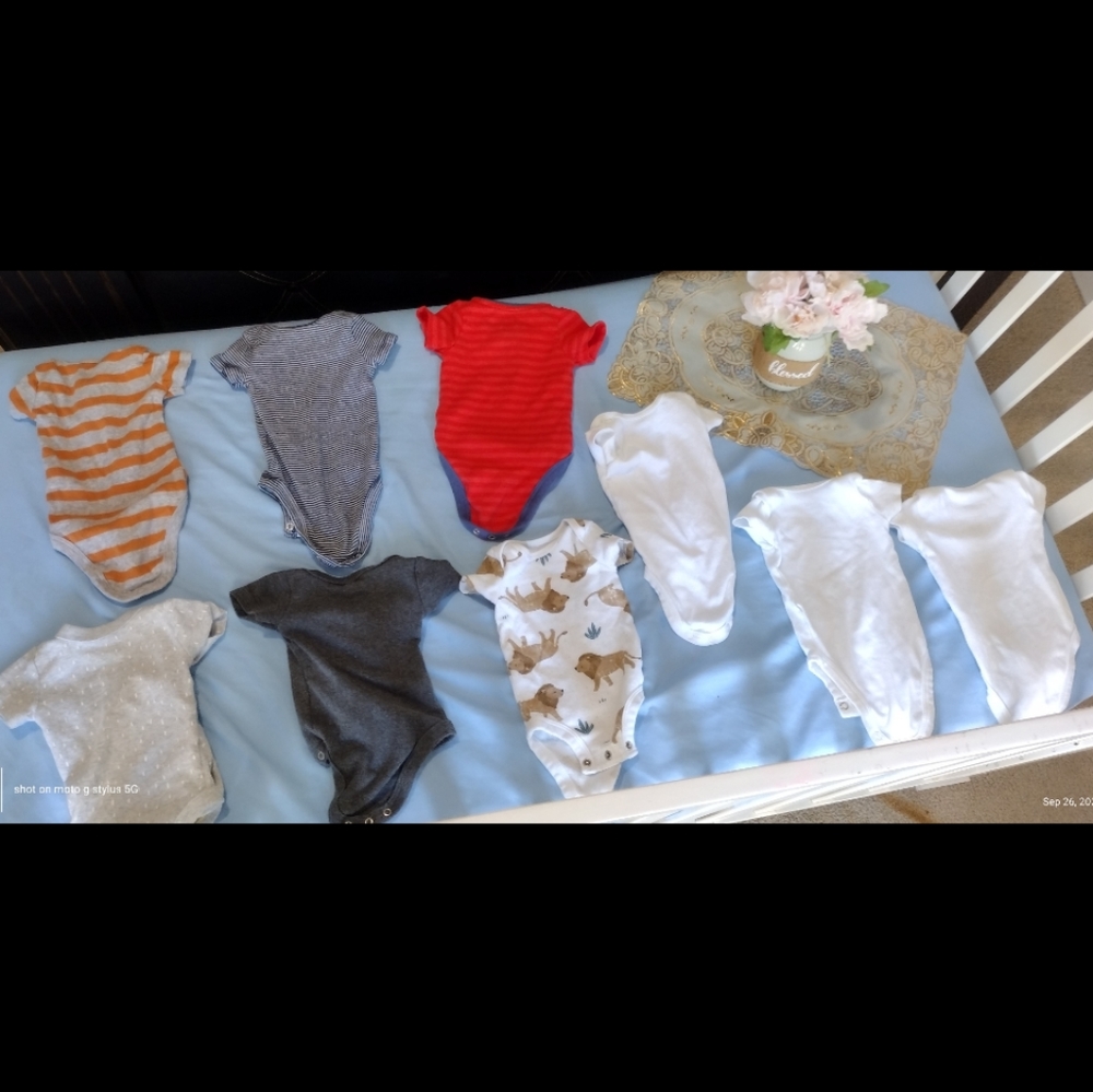 Newborn Baby boy clothes bundle 9